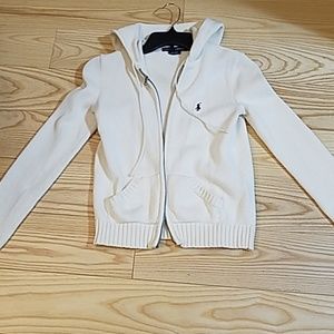 off white Ralph Lauren sweater